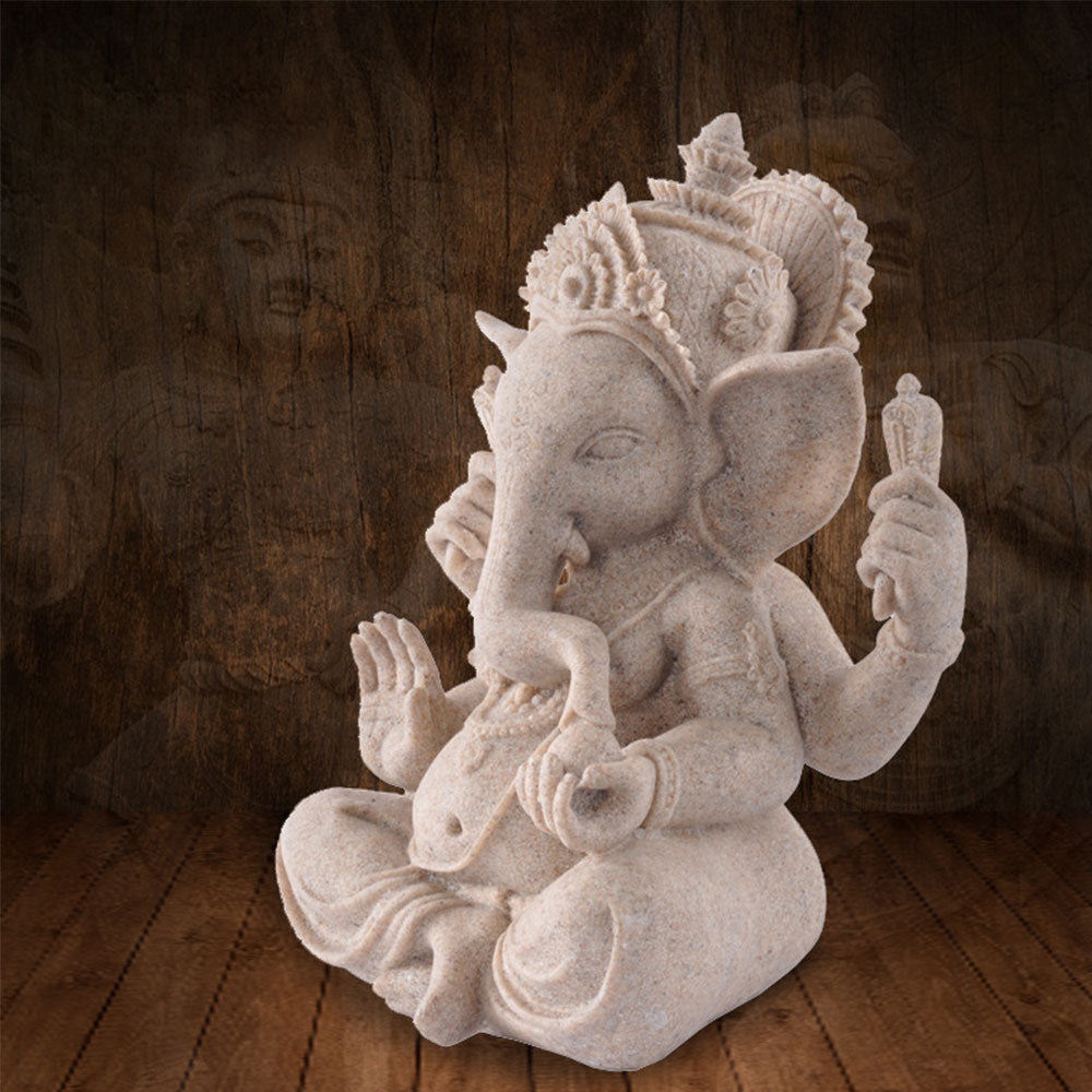 Hindu rock statue