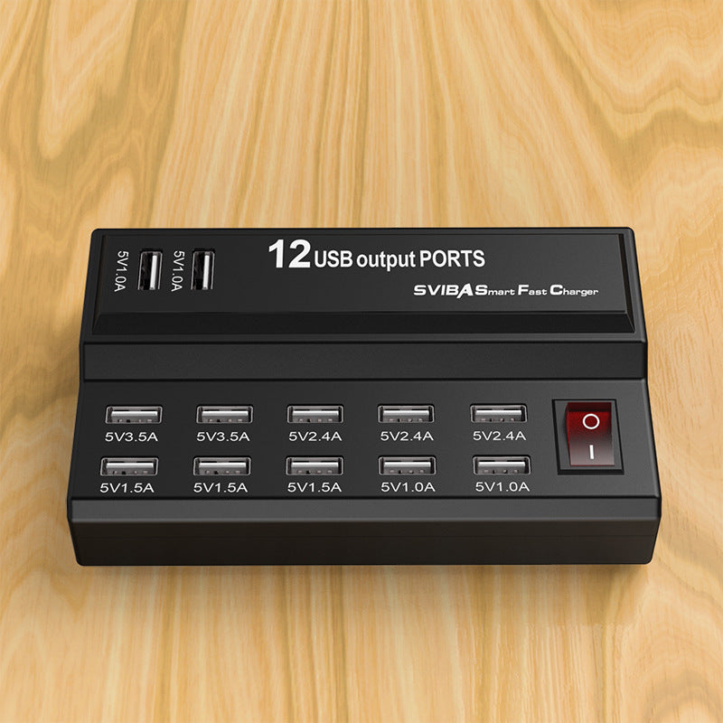 12 port charger