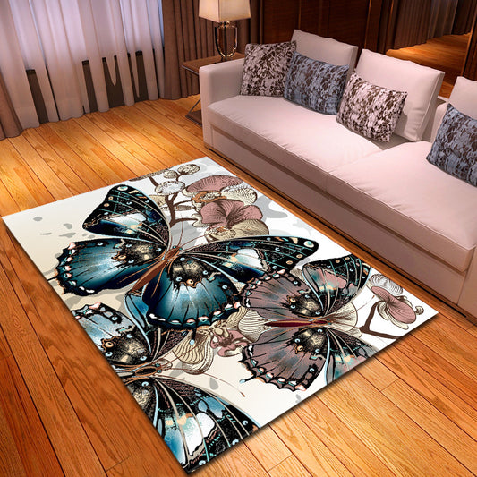 Butterfly Series Living Room Carpet Bedroom Dining Room Mat