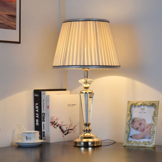 Crystal Table LampDesk Bedside Lamp LED Modern Home