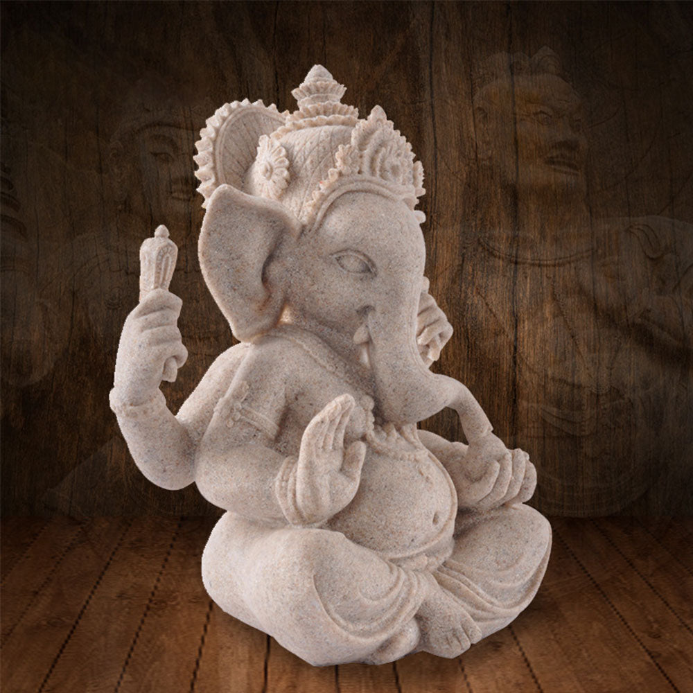 Hindu rock statue