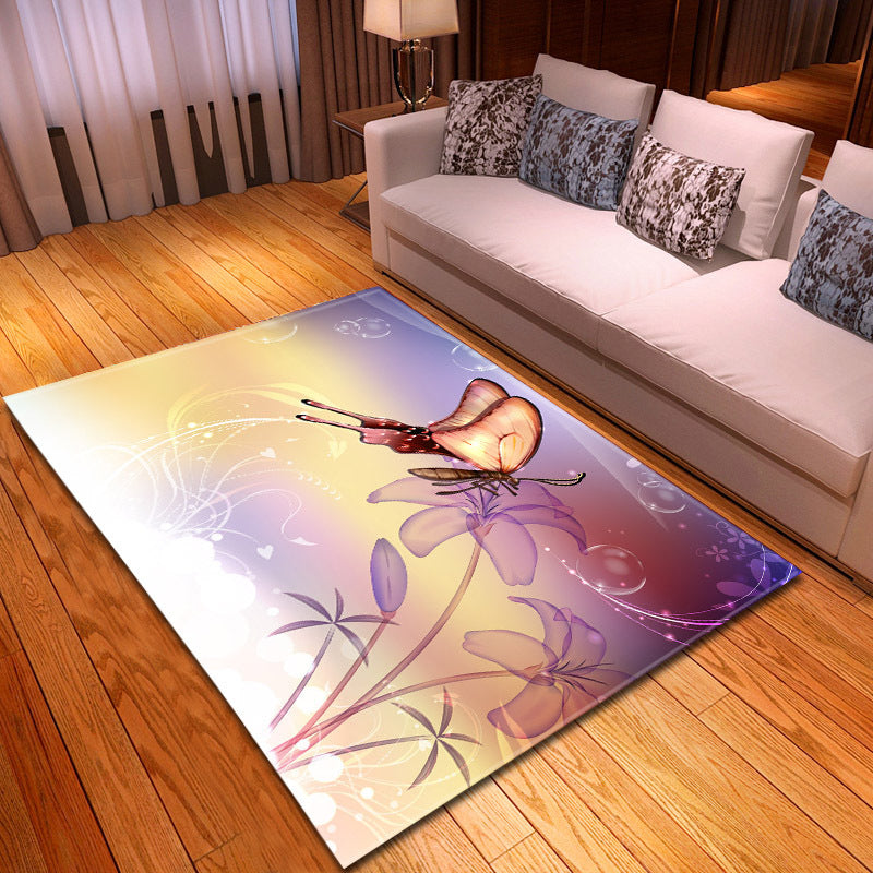 Butterfly Series Living Room Carpet Bedroom Dining Room Mat