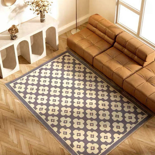 French Retro Green Carpet For Luxury Household