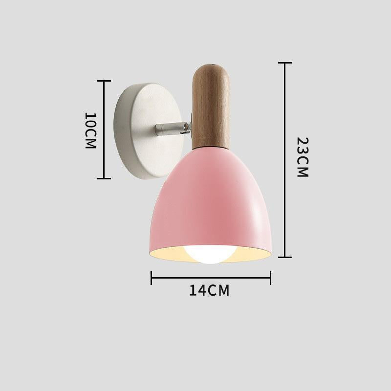 Nordic Creative Makaron Bedroom Bedside Lamp