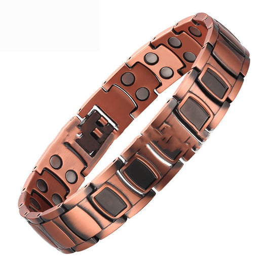 Red Copper Magnet Energy Bracelet Retro Copper