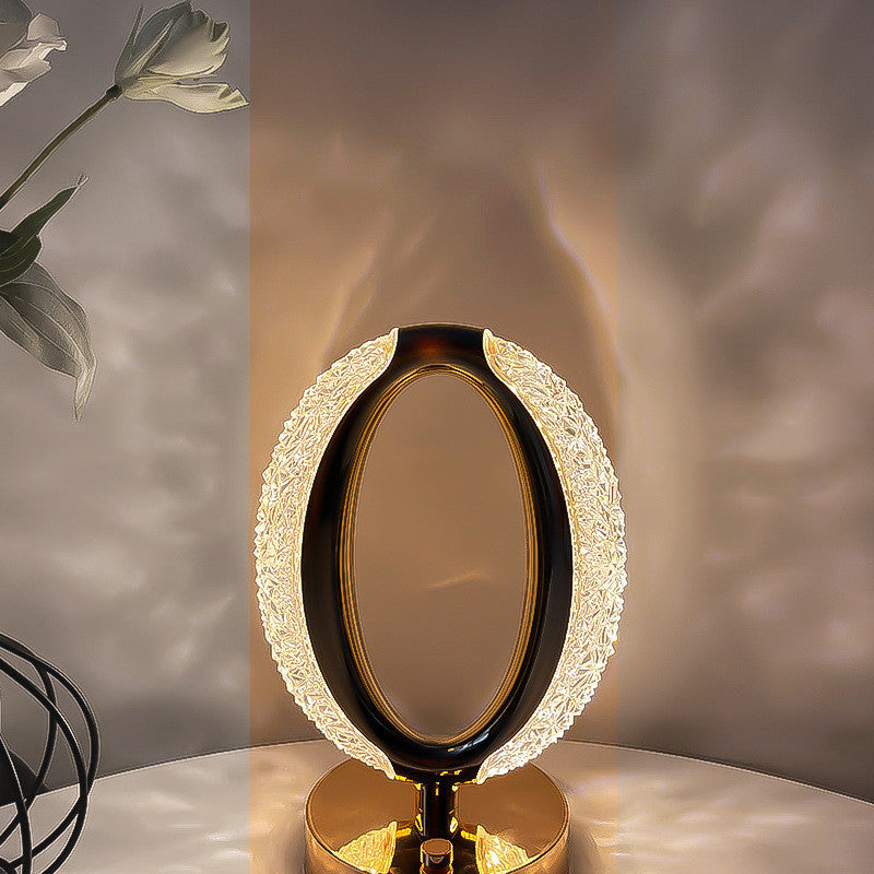 Star Eye Light Night Light Touch Crystal Acrylic Frame Crystal Lamp Home Decor