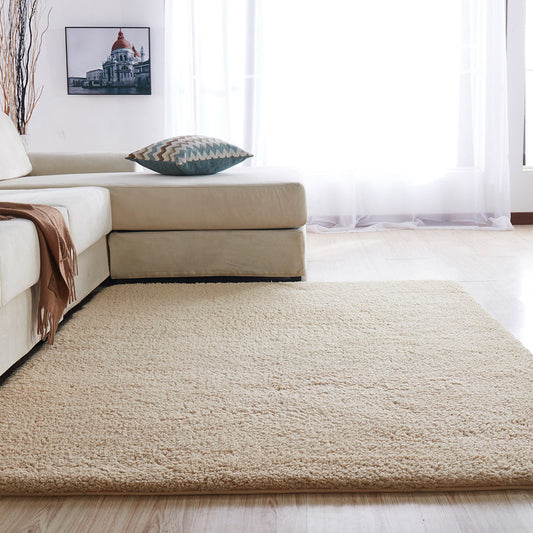 Faux Cashmere Long Wool Carpet Living Room Sofa
