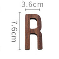 INS Nordic Style Solid Wood Letter Combination Wall DIY Letter Home Decoration