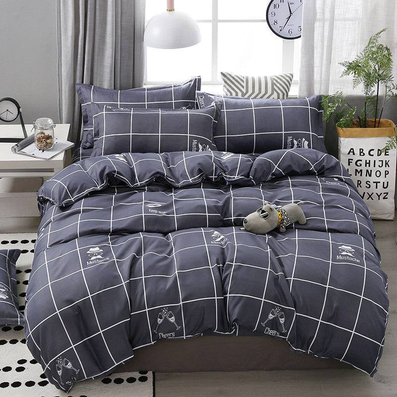 Three piece bedding for students