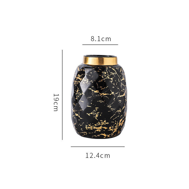 Light Luxury Creative Living Room Ceramic Vase