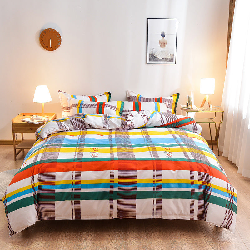 Dormitory Cover Three-Piece Bedding 4