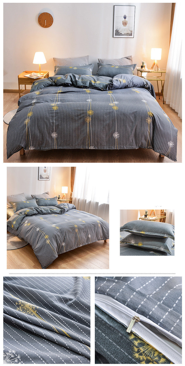 Dormitory Cover Three-Piece Bedding 4