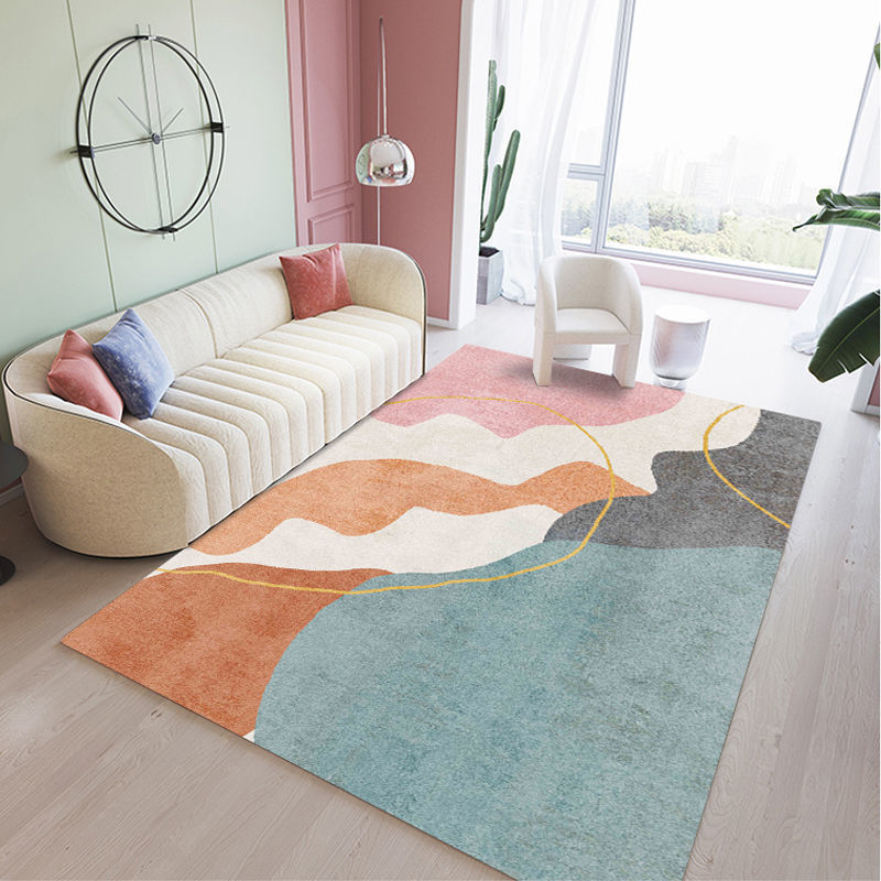 Light Color Luxury Bedroom Bedside Carpet Mat