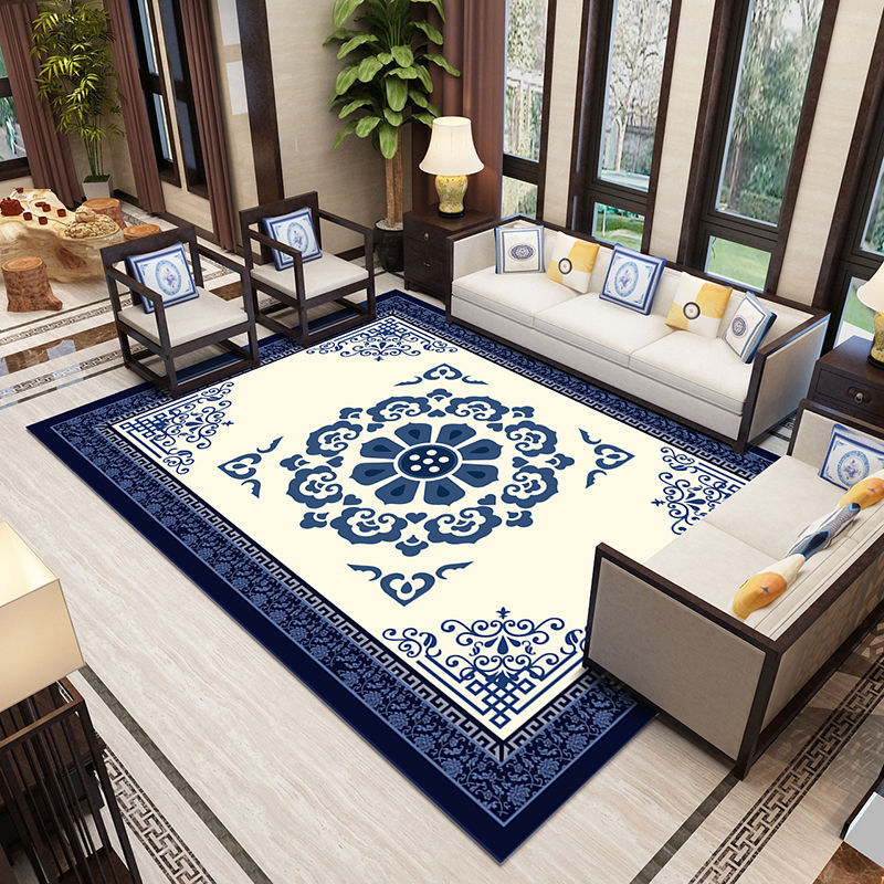 European style carpet in the living room