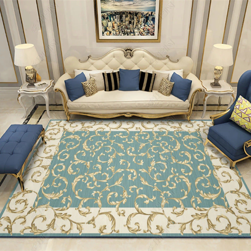 European Style Living Room Tea Table Carpet Sofa