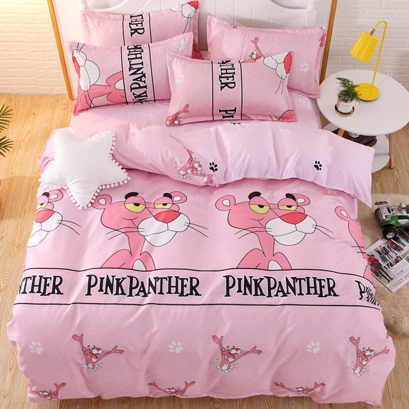 Single student dormitory three-piece bedding girl heart