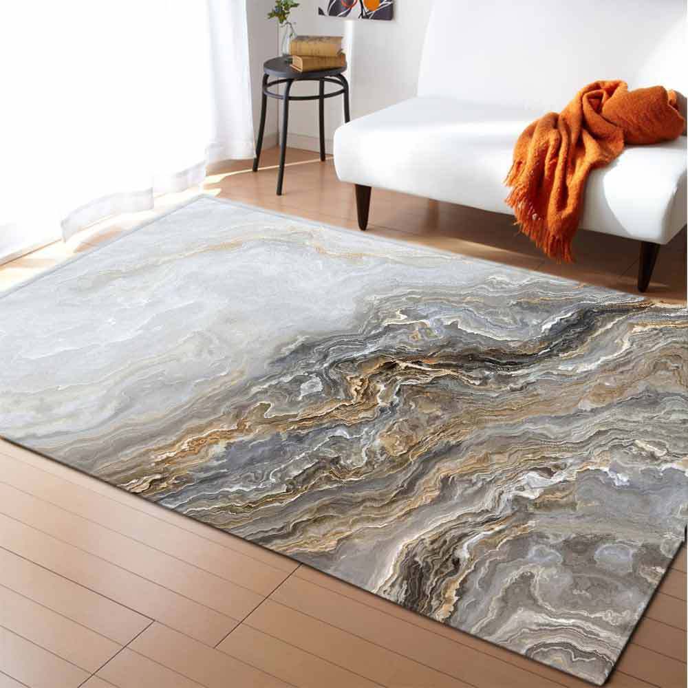 Marble Living Room Carpet Bedroom Restaurant Carpet