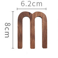 INS Nordic Style Solid Wood Letter Combination Wall DIY Letter Home Decoration