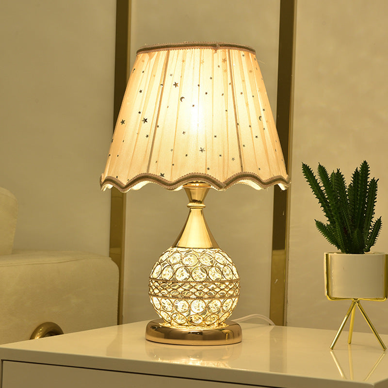 Crystal Desk Lamp Bedroom Bedside Lamp