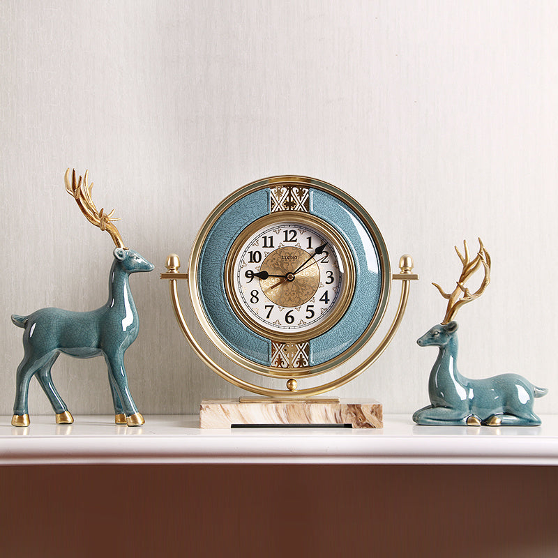 Living Room Home Scandinavian Clock Ornaments