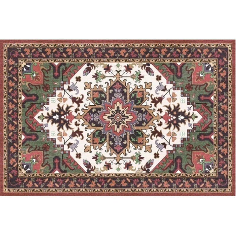 Retro Boho Geometric Ethnic Living Room Bedroom Entry Door Rug