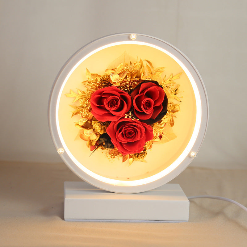 Preserved Flower Gift Christmas Birthday Gift for Girlfriend