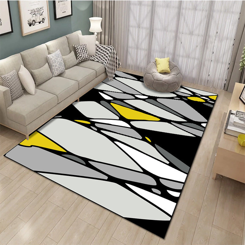 Printed Carpet Floor Mats Living Room Bedroom