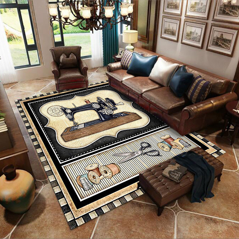 Living Room Carpet Full Bedroom Carpet Modern Minimalist Rug Floor Mat