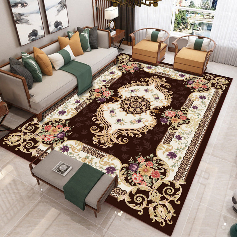 European Style Living Room Tea Table Carpet Sofa