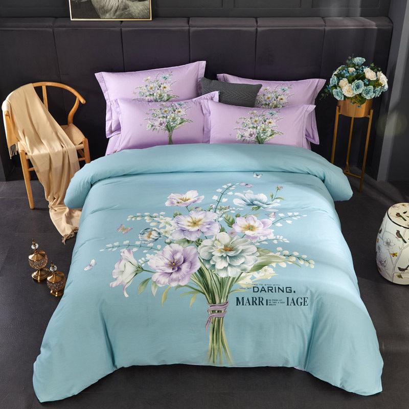 Four-piece cotton bedding