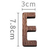 INS Nordic Style Solid Wood Letter Combination Wall DIY Letter Home Decoration