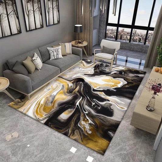 New Chinese Modern Abstract Ink Painting Living Room Carpet