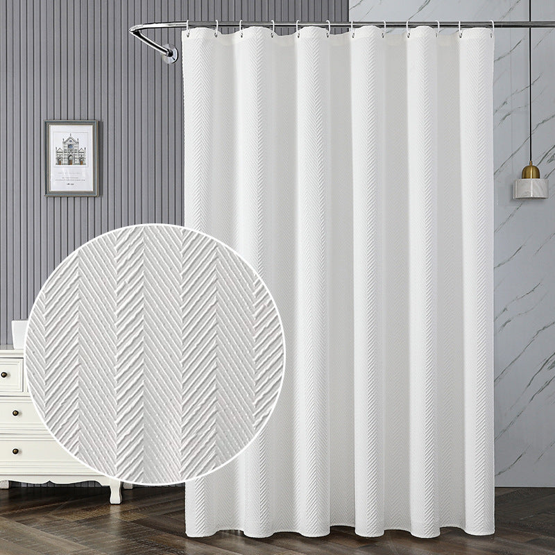 Waterproof Composite Foam Shower Curtain