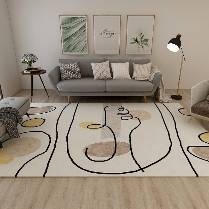 Modern Minimalist Atmosphere Living Room Carpet