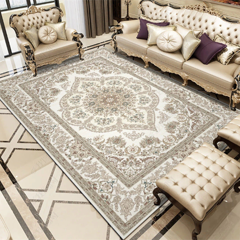 European Style Living Room Tea Table Carpet Sofa