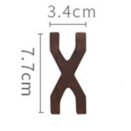 INS Nordic Style Solid Wood Letter Combination Wall DIY Letter Home Decoration