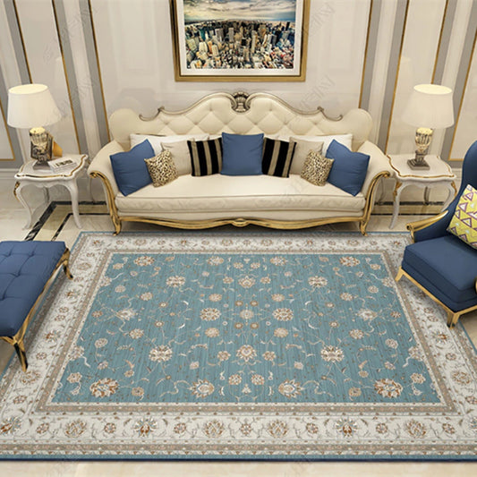 European Style Living Room Tea Table Carpet Sofa