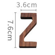 INS Nordic Style Solid Wood Letter Combination Wall DIY Letter Home Decoration