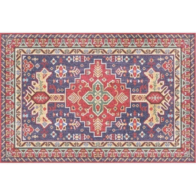 Retro Boho Geometric Ethnic Living Room Bedroom Entry Door Rug