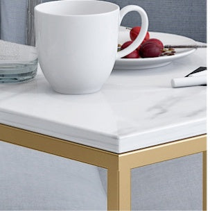 Modern Home Living Room Marble Small Coffee Table