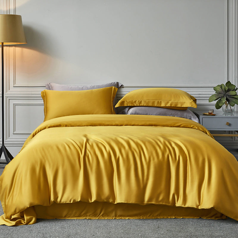 Tencel Double Sided Solid Color Lenzing Tencel Simple Bedding