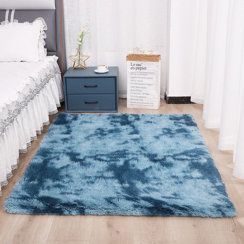 Gradient Silk Wool Polyester Carpet