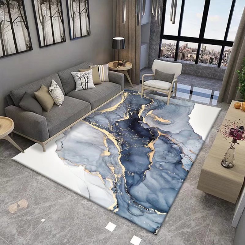 New Chinese Modern Abstract Ink Painting Living Room Carpet