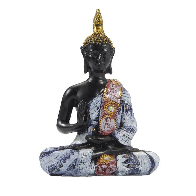 Home Creative Buddha Resin Crafts Decoration Ornaments