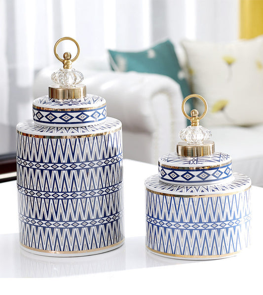 Ceramic Jar Light Luxury Modern European Home Decoration