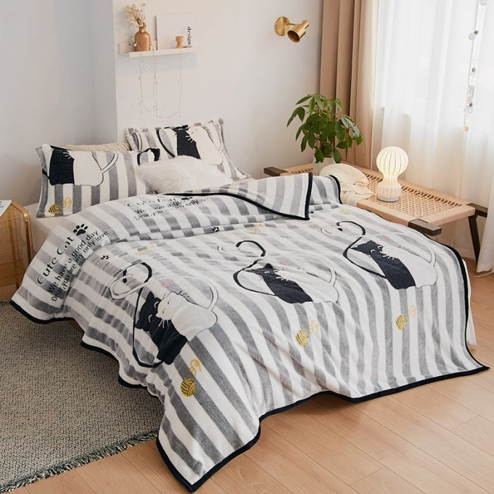 Double Bed Single Air Conditioning Nap Blanket