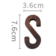 INS Nordic Style Solid Wood Letter Combination Wall DIY Letter Home Decoration