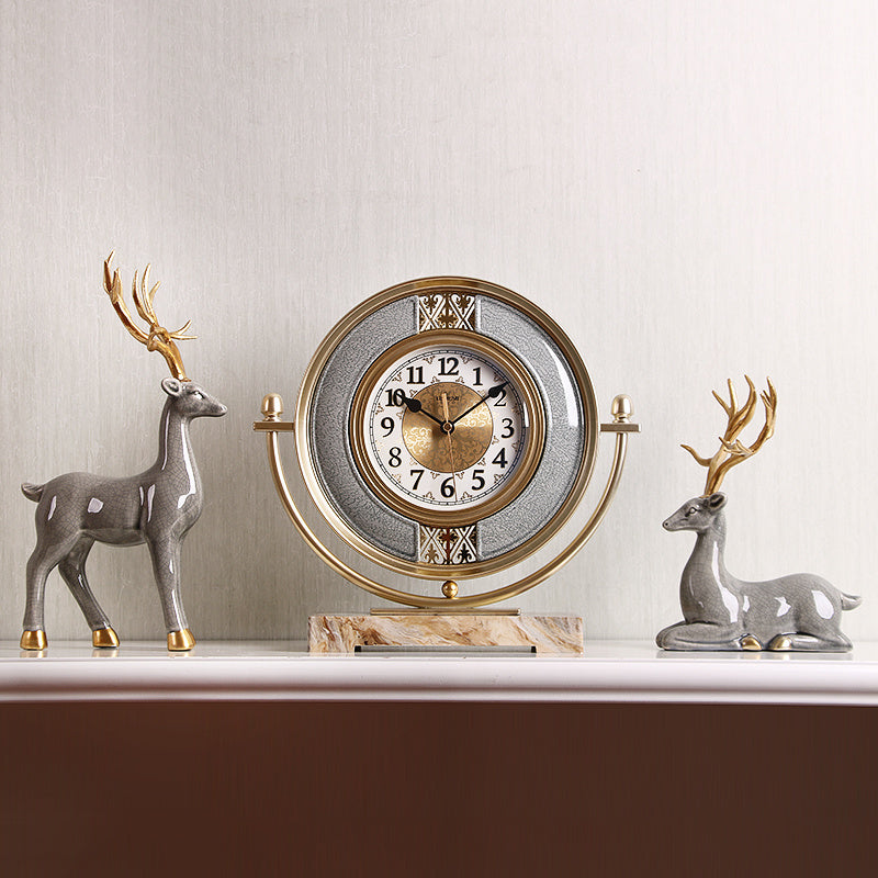 Living Room Home Scandinavian Clock Ornaments