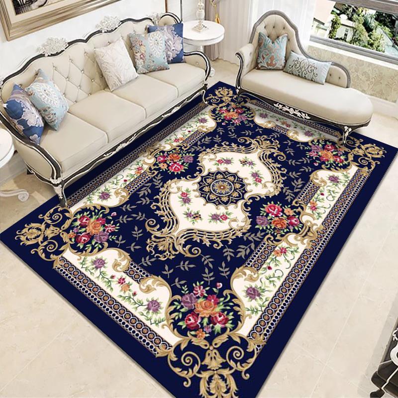 European Style Living Room Tea Table Carpet Sofa