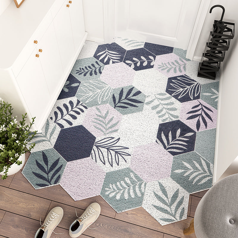 Home Entry Door Silk Circle Printing Mat